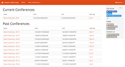 Desktop Screenshot of desertcodecamp.com