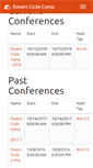 Mobile Screenshot of desertcodecamp.com
